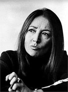 Retrato de Oriana Fallaci