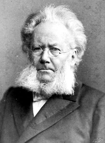 Retrato de Henrik Ibsen