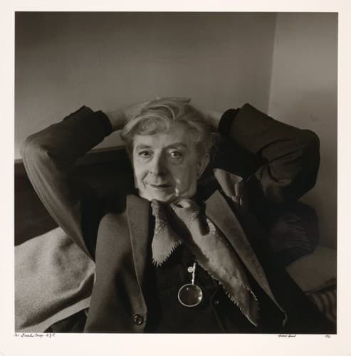 Retrato de Quentin Crisp