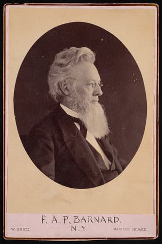 Retrato de Frederick A. P. Barnard