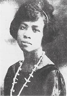 Retrato de Amy Jacques Garvey