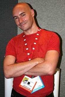 Retrato de Grant Morrison