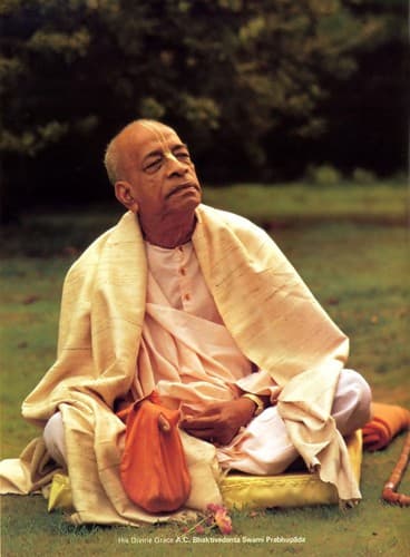 Retrato de A. C. Bhaktivedanta Swami Srila Prabhupada
