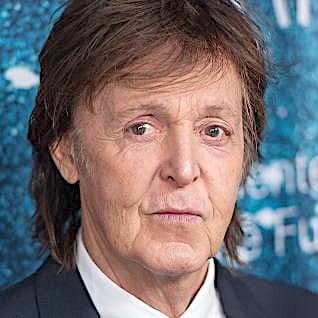Retrato de Paul McCartney