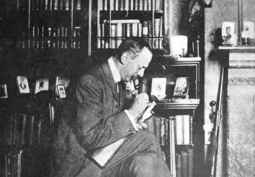 Retrato de C. J. Cutcliffe Hyne