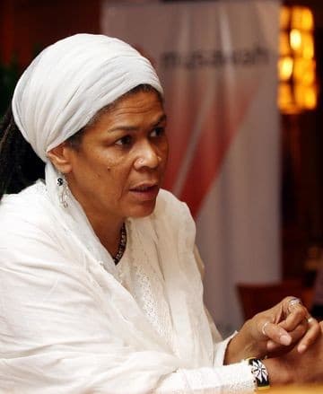 Retrato de amina wadud