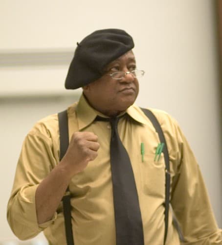 Retrato de Bobby Seale