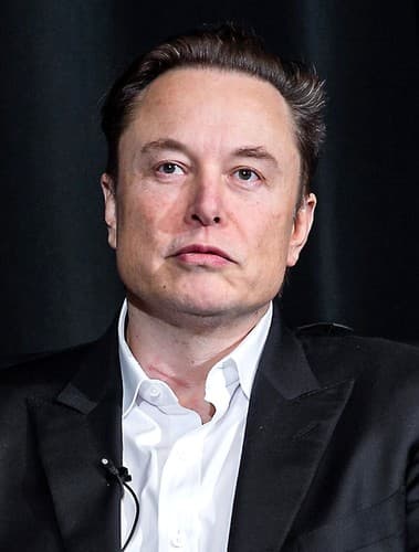 Retrato de Elon Musk