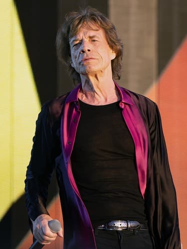 Retrato de Mick Jagger