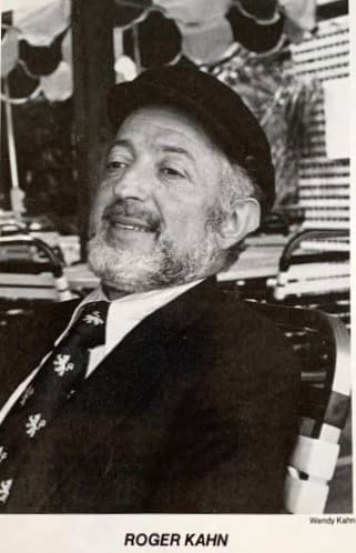 Retrato de Roger Kahn