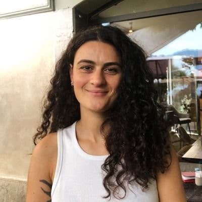 Retrato de Charlène Calderaro