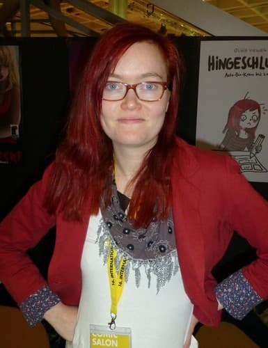 Retrato de Olivia Vieweg