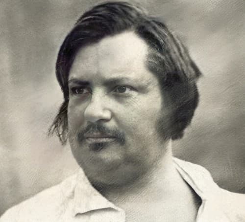 Retrato de Honoré de Balzac