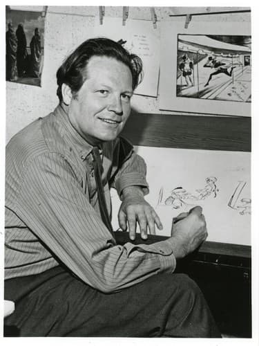 Retrato de Don Freeman