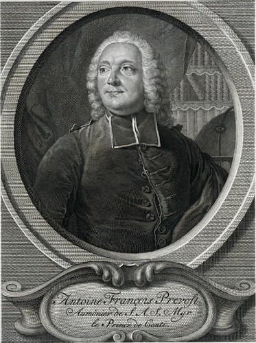 Retrato de Abbé Prévost