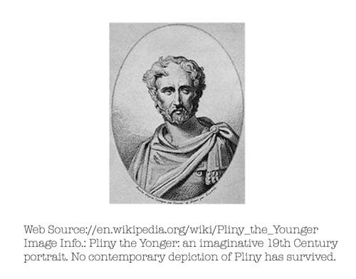 Retrato de Pliny the Younger