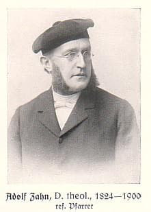 Retrato de Adolf Zahn