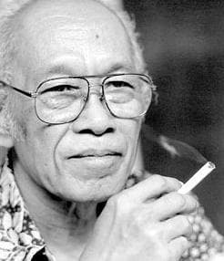 Retrato de Pramoedya Ananta Toer