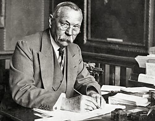 Retrato de Arthur Conan Doyle