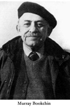 Retrato de Murray Bookchin