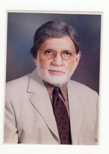 Retrato de Aqil Ahmad