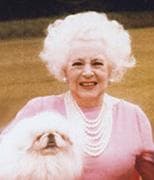 Retrato de Barbara Cartland