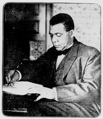 Retrato de Booker T. Washington