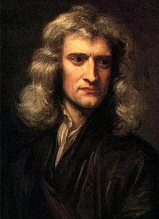 Retrato de Sir Isaac Newton