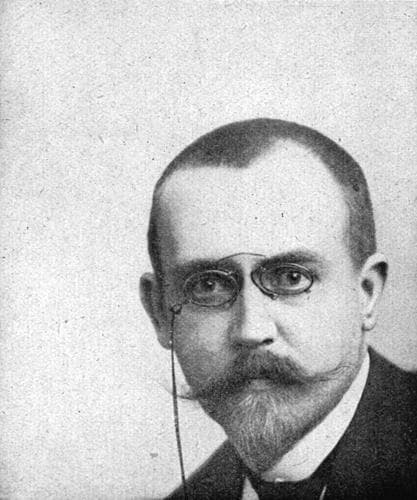 Retrato de Paul Scheerbart