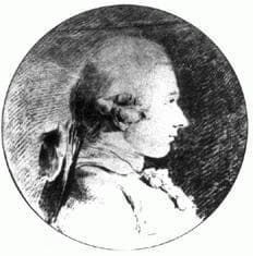 Retrato de Marquis de Sade