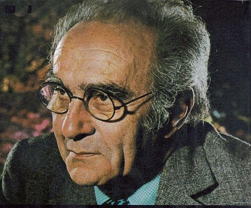 Retrato de Jacob Bronowski