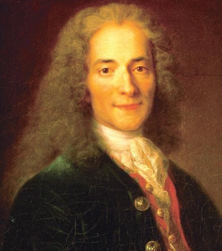 Retrato de Voltaire