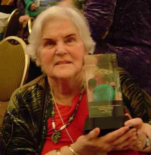 Retrato de Anne McCaffrey