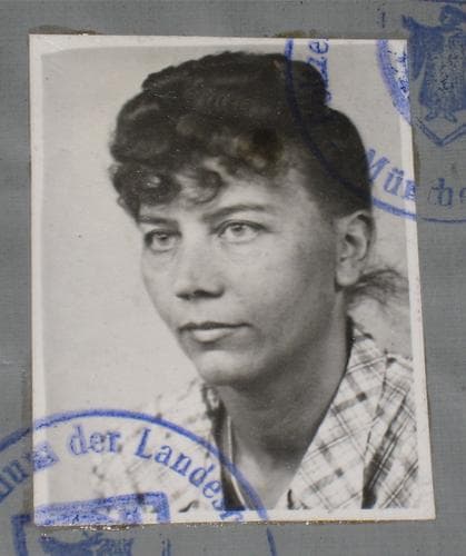 Retrato de Mercedes Gaffron