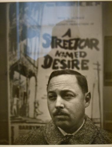 Retrato de Tennessee Williams