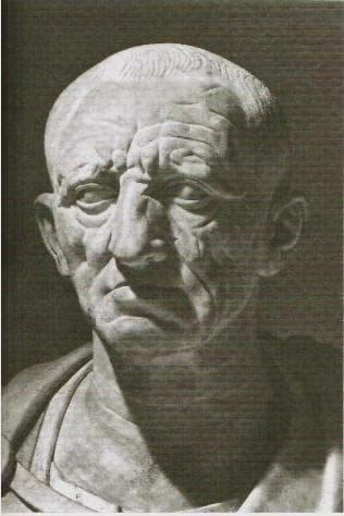 Retrato de Cato the Elder