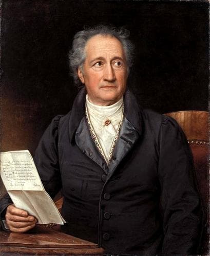 Retrato de Johann Wolfgang von Goethe