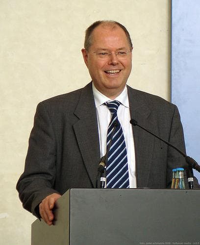 Retrato de Peer Steinbrück