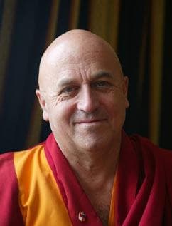 Retrato de Matthieu Ricard