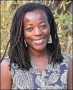Retrato de Tsitsi Dangarembga