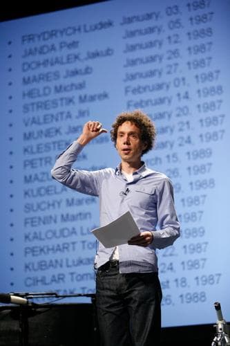 Retrato de Malcolm Gladwell