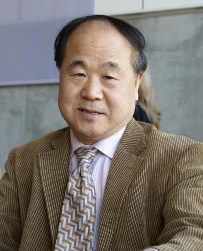 Retrato de Mo Yan