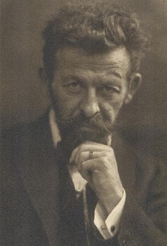Retrato de Richard Dehmel