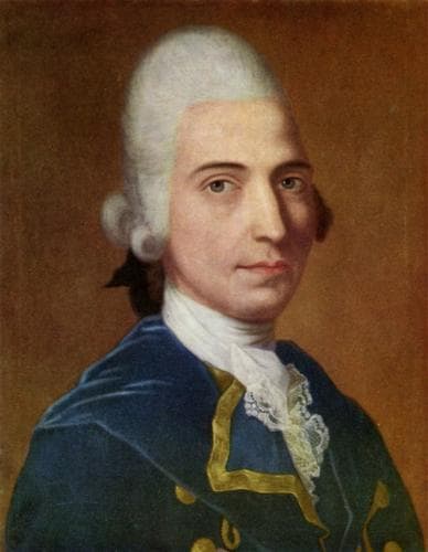 Retrato de Gottfried August Bürger