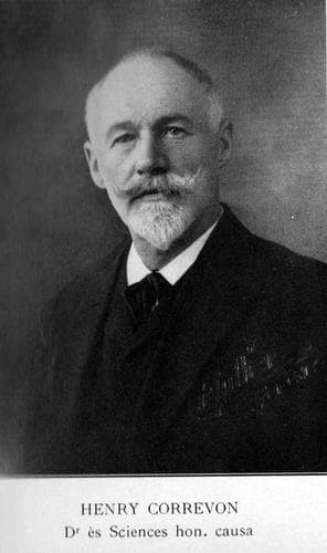 Retrato de Henry Correvon