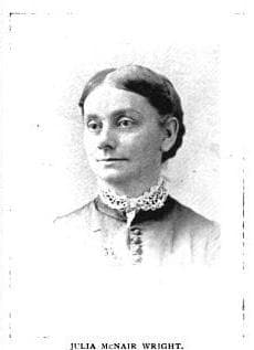 Retrato de Julia McNair Wright
