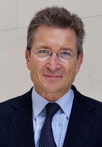 Retrato de Wolfgang Huber