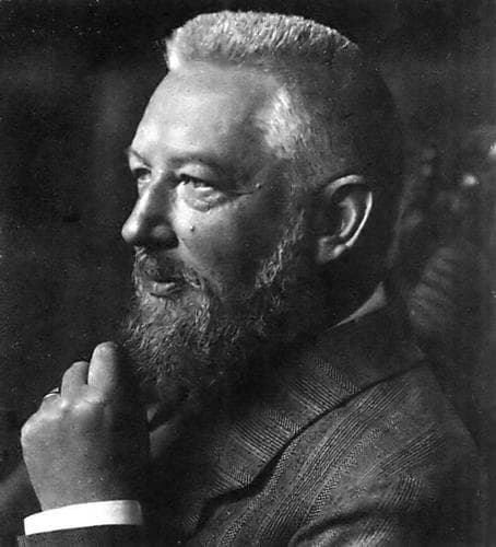 Retrato de Wilhelm Ostwald
