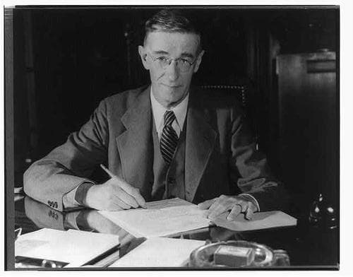 Retrato de Vannevar Bush