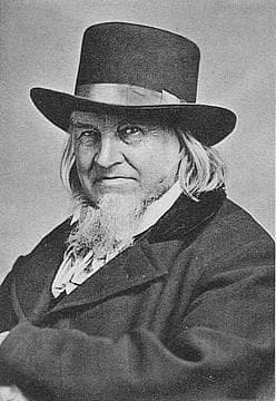 Retrato de August Heinrich Hoffmann von Fallersleben
